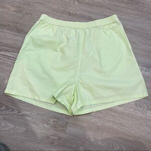 Bp Sweat Shorts in Lime Summer Lightweight Cooton